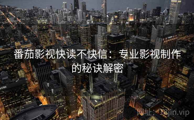 番茄影视快读不快信：专业影视制作的秘诀解密  第2张